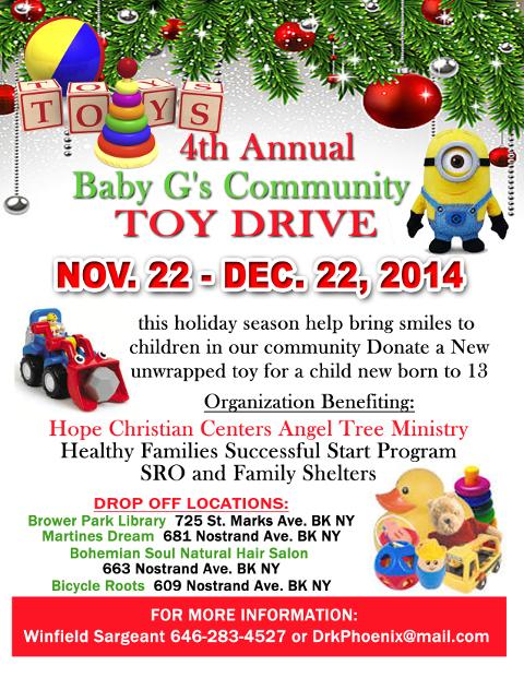 Baby G's Community Toy Drive 480