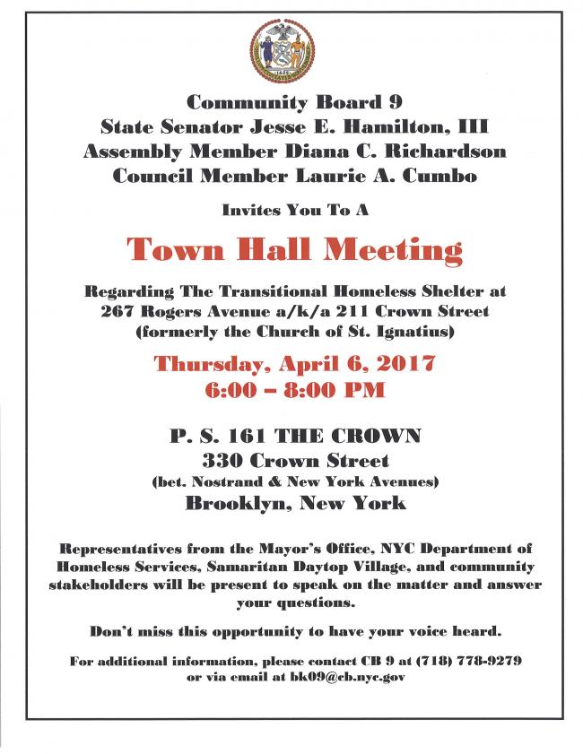 267 Rogers Shelter Town Hall