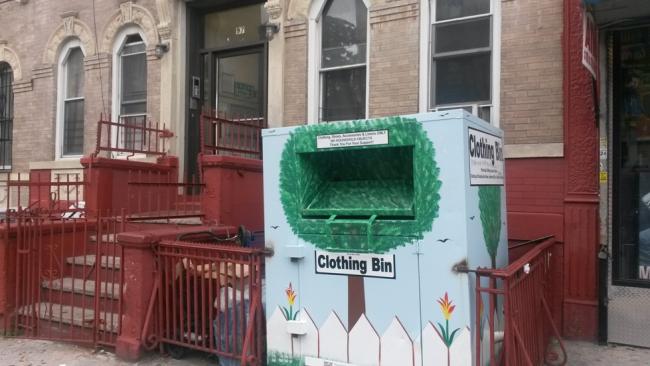 Donation bin Donation bin