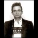 man in black